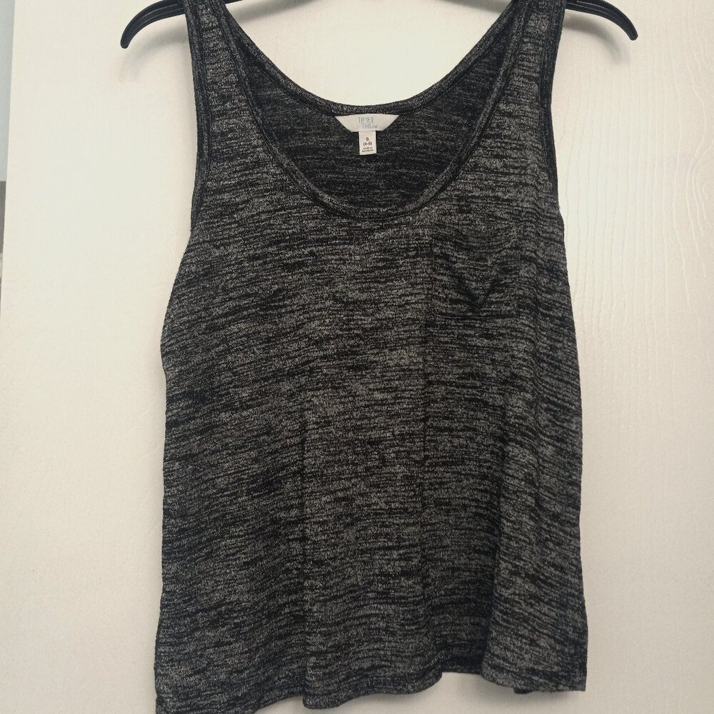 time and Tru black tank top size small(4-6)